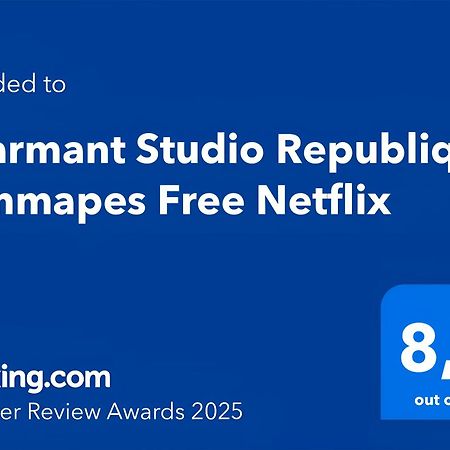 Charmant Studio Republique Jemmapes Free Netflix Paris Eksteriør billede