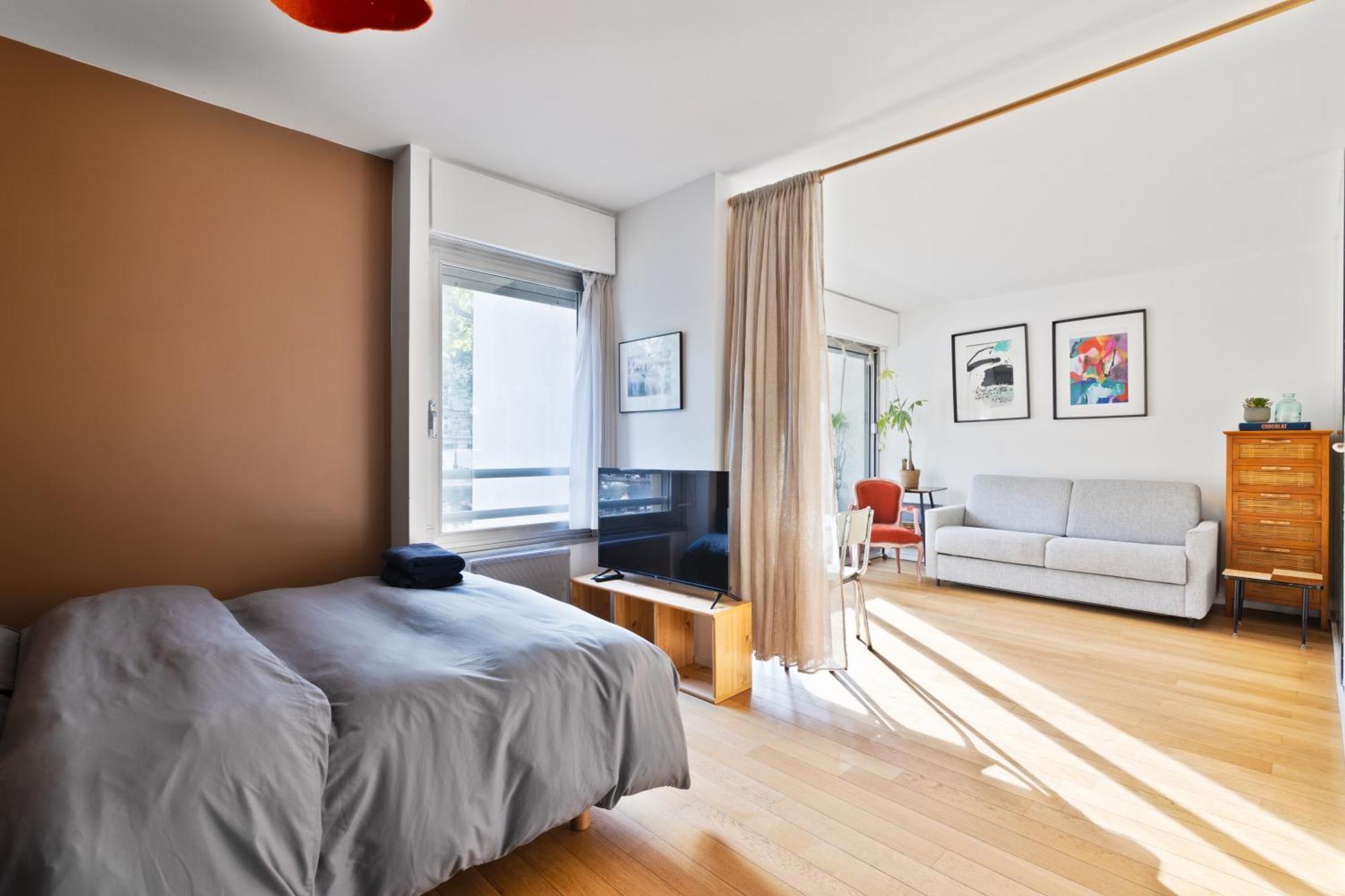 Charmant Studio Republique Jemmapes Free Netflix Paris Eksteriør billede